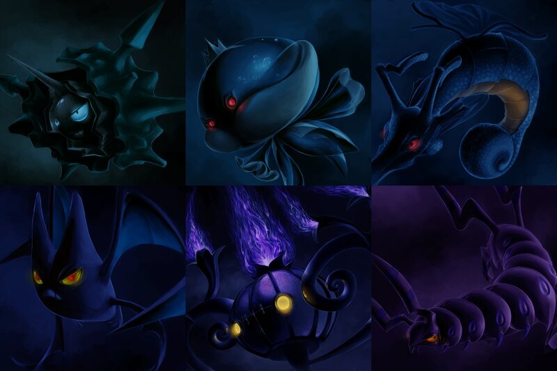 Dark Pokémon Art Collection