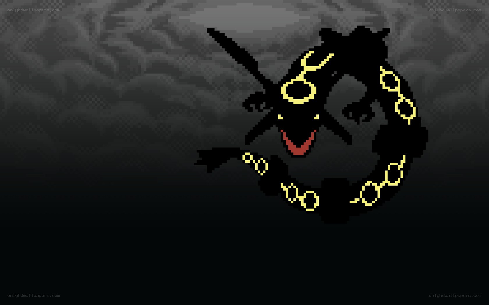 Dark Pokémon silhouette
