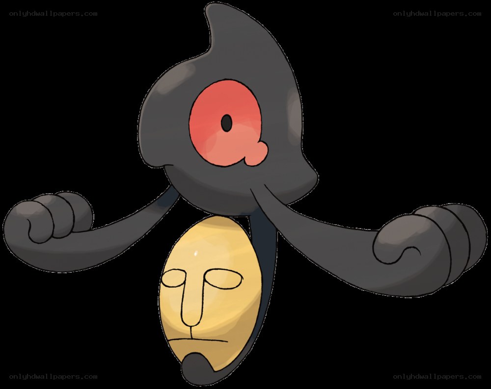 Dark Pokémon with a mask