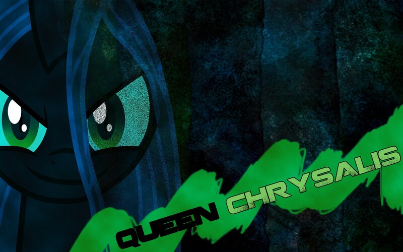 Dark Pony with Green Eyes — Black