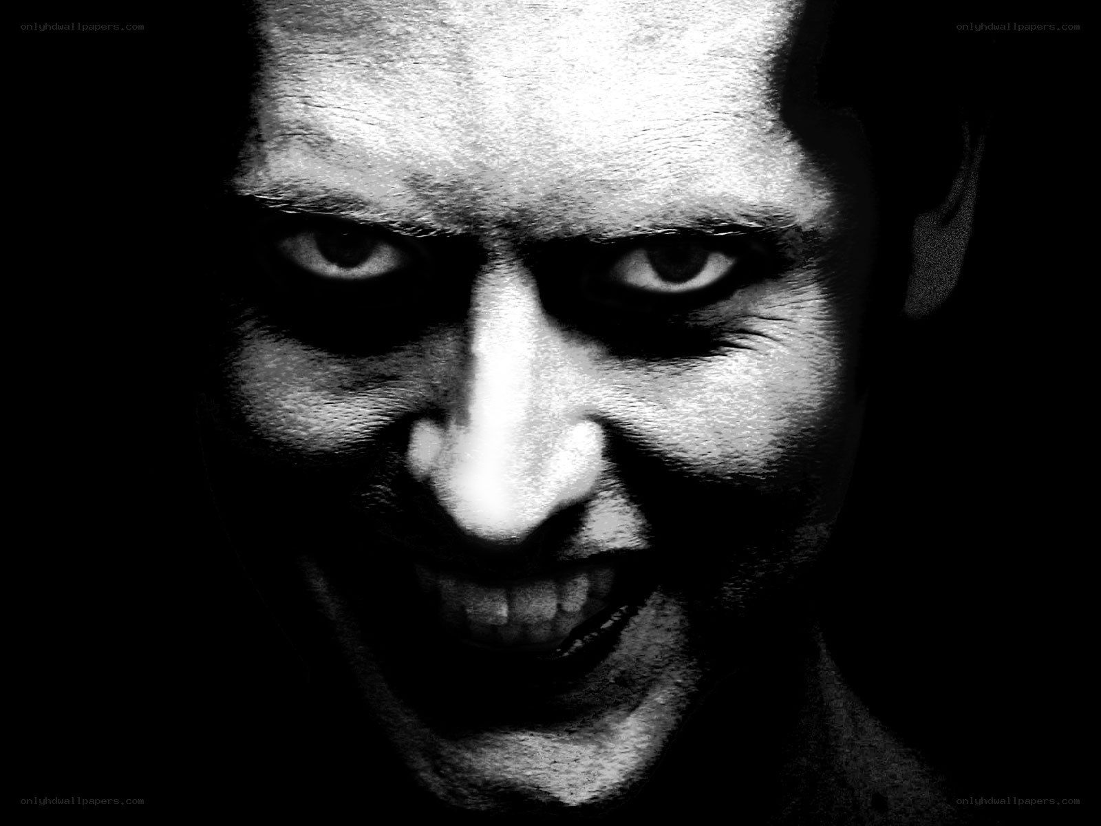 dark portrait of a man