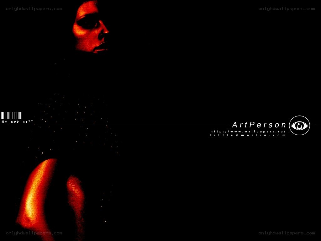 dark portrait with red lighting