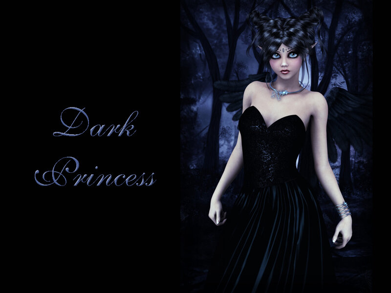 Dark Princess with Wings