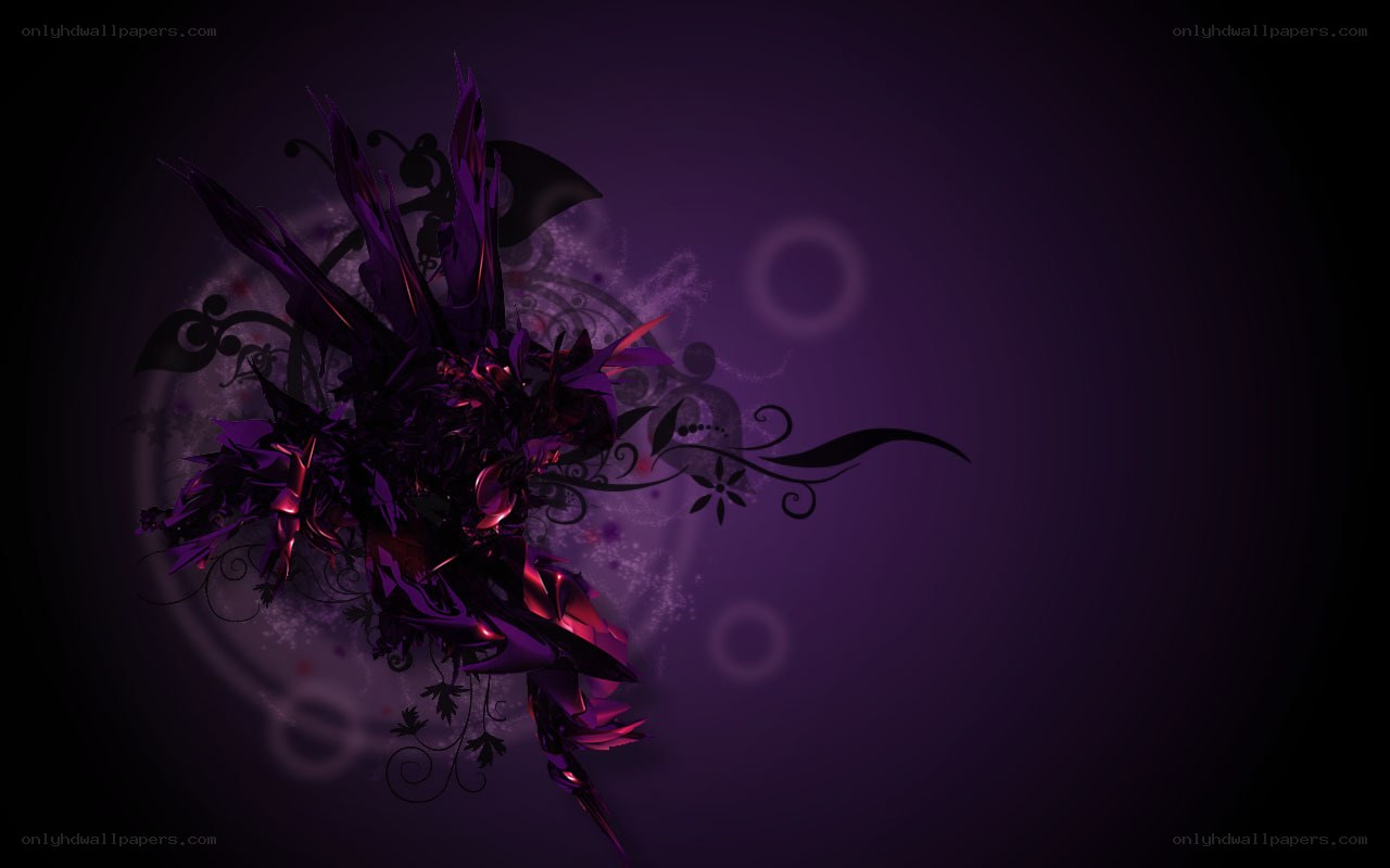 dark purple abstract design