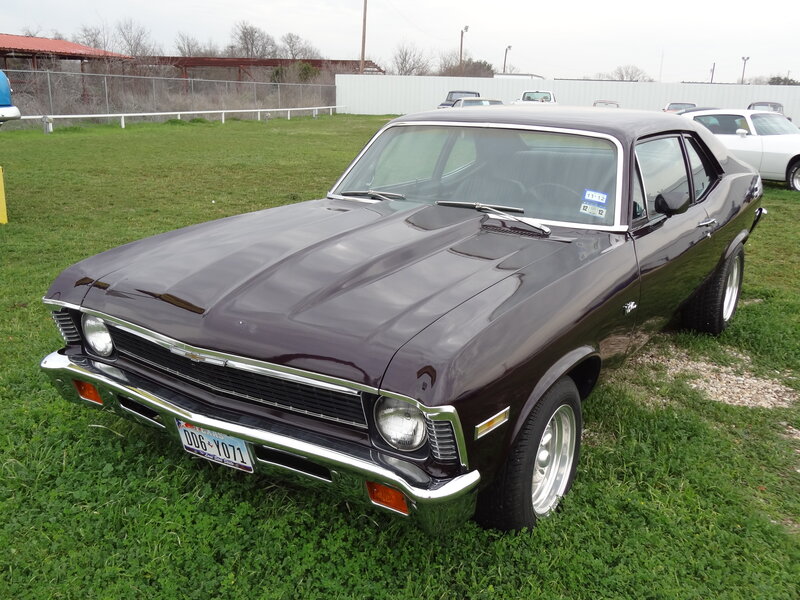 Dark Purple Classic Car