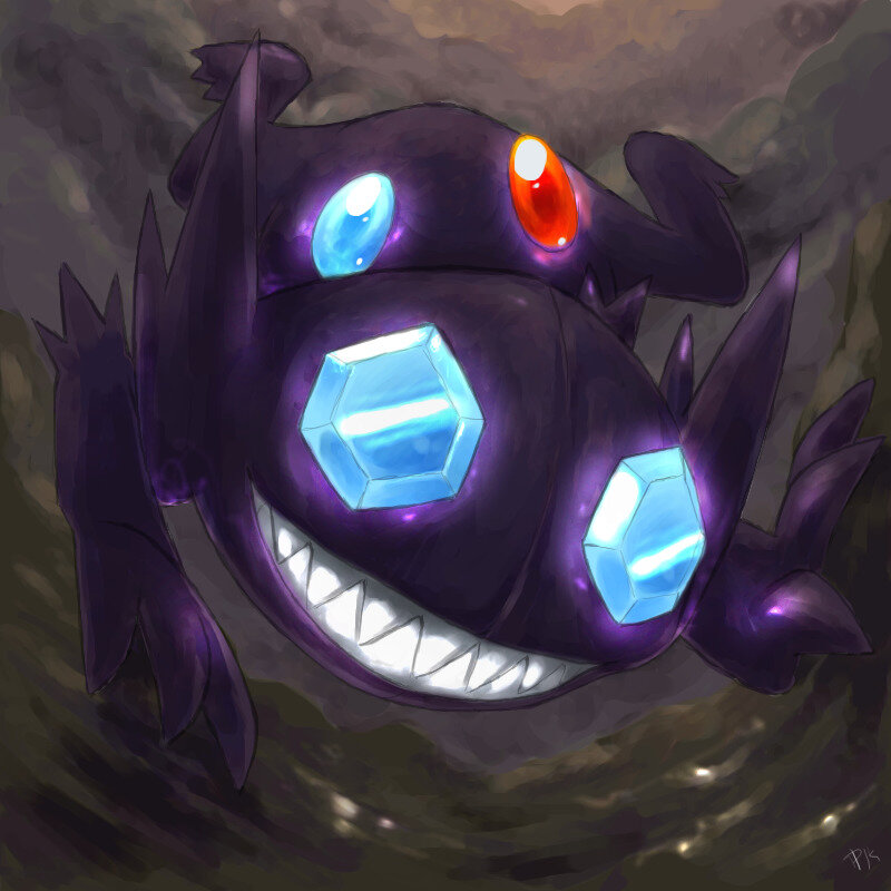 Dark Purple Creature — Menacing