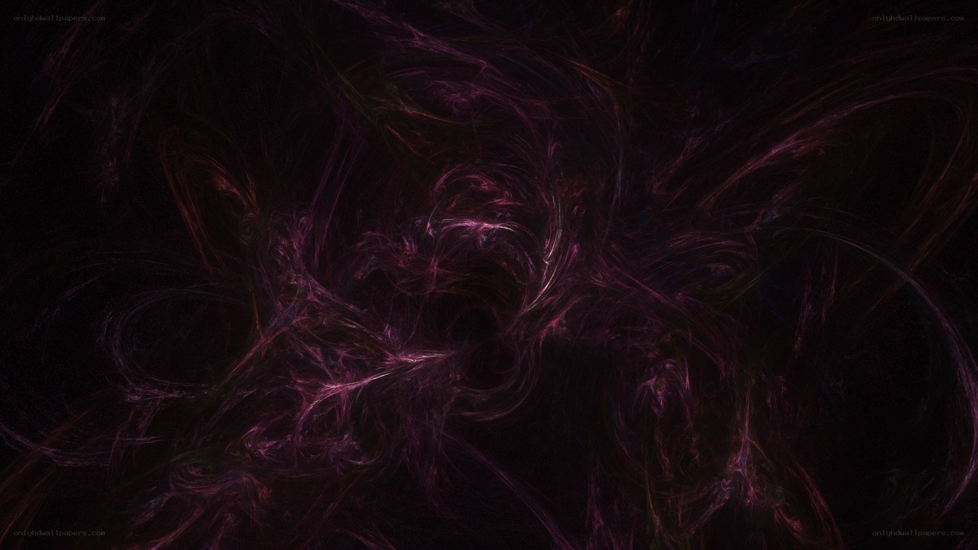 dark purple fractal swirl
