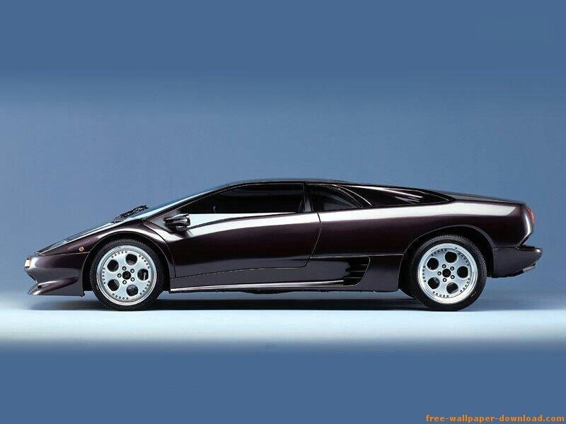 dark purple sports car