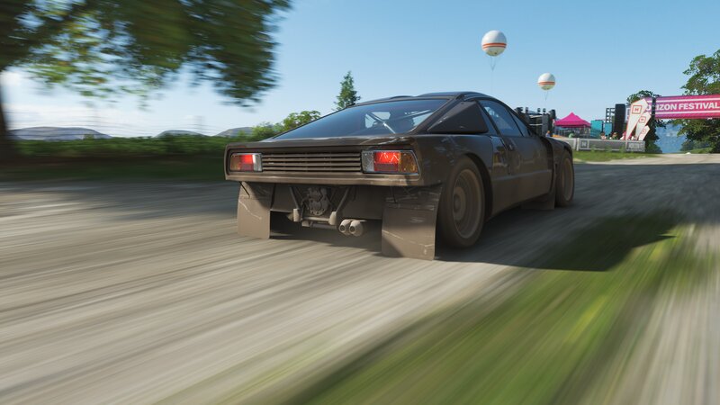Dark Rally Car