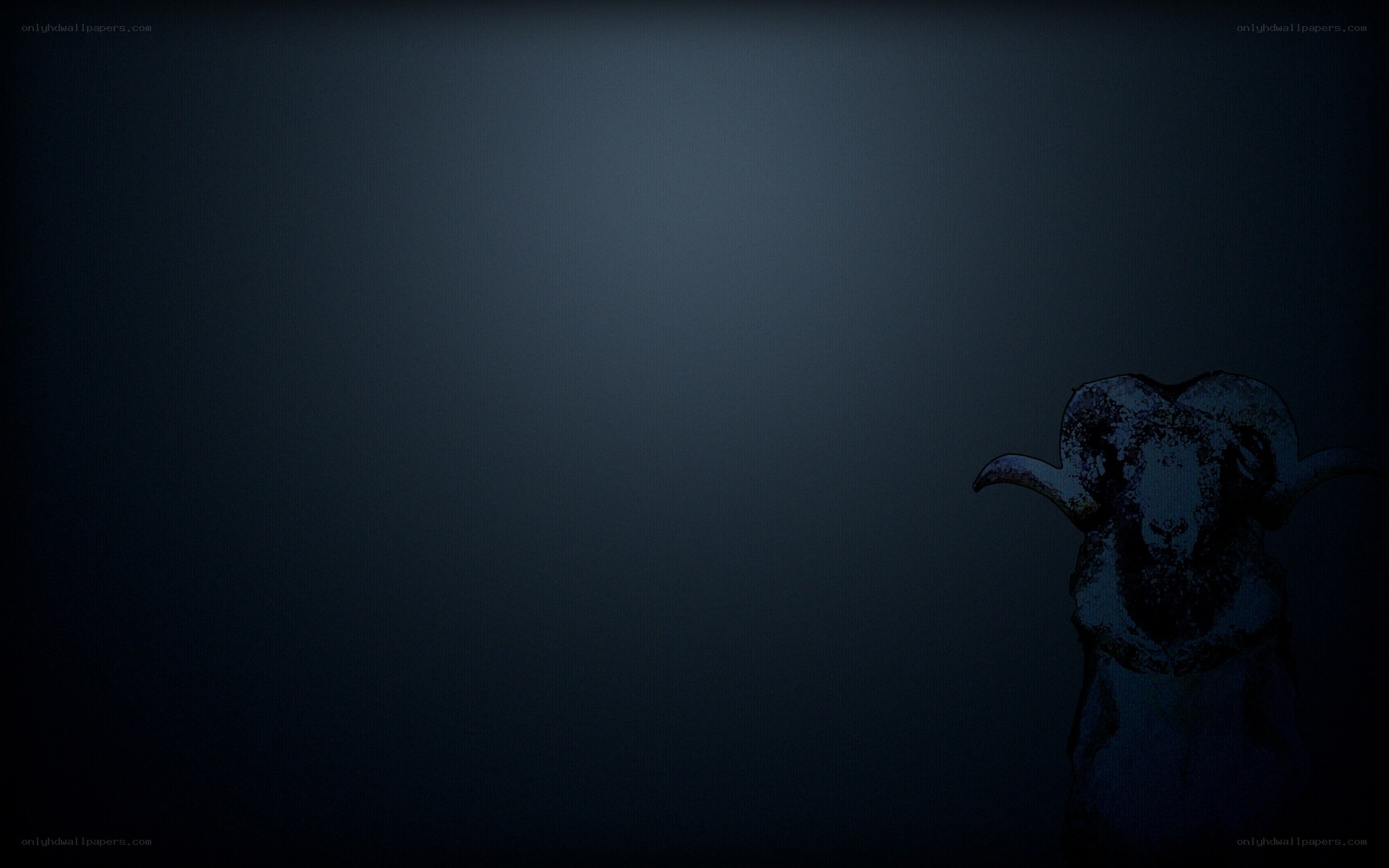 dark ram silhouette