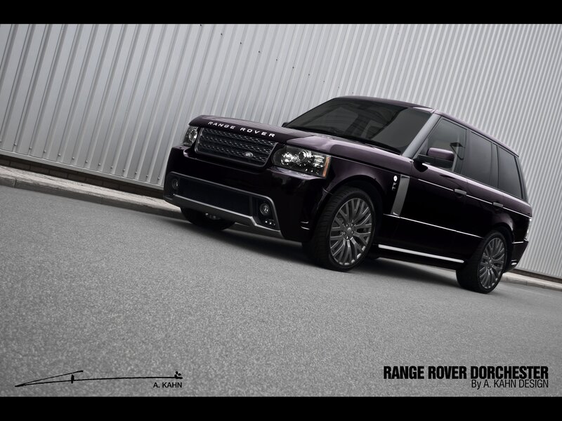 Dark Range Rover Dorchester