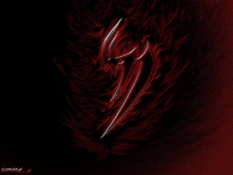 dark red abstract design
