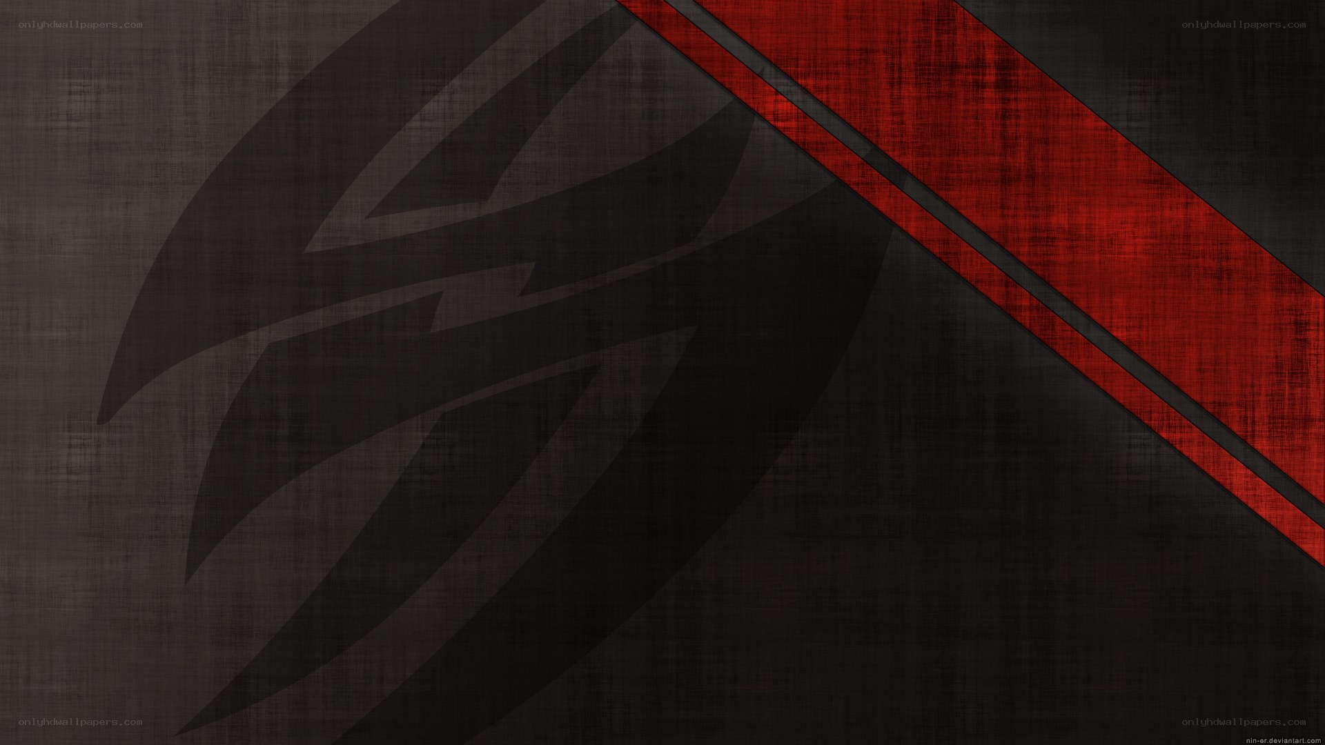 dark red abstract design