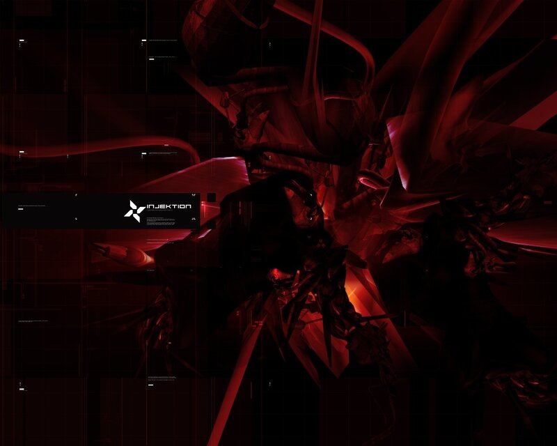dark red abstract digital art