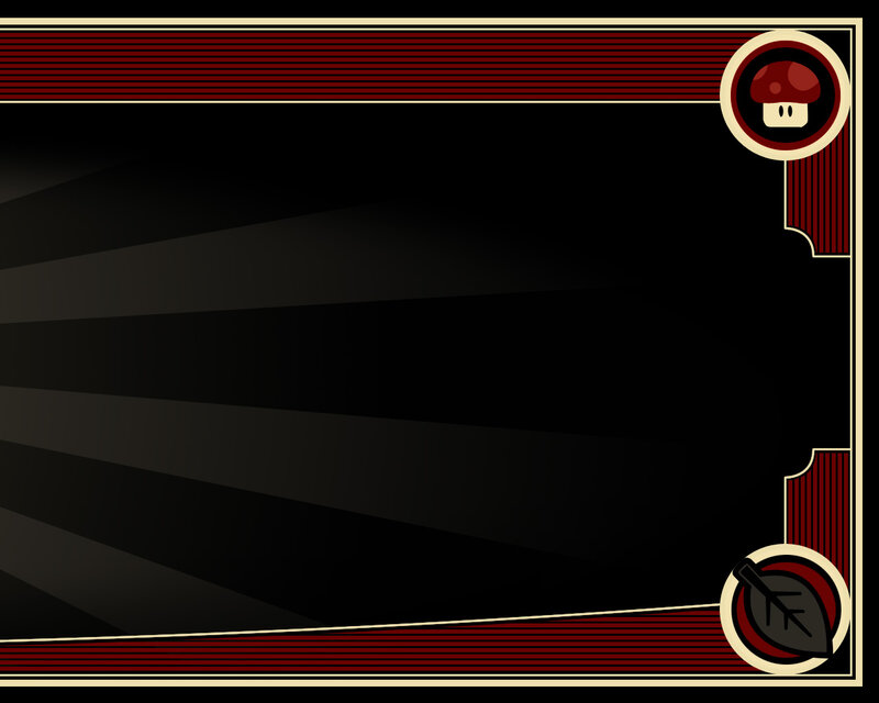 dark red border frame
