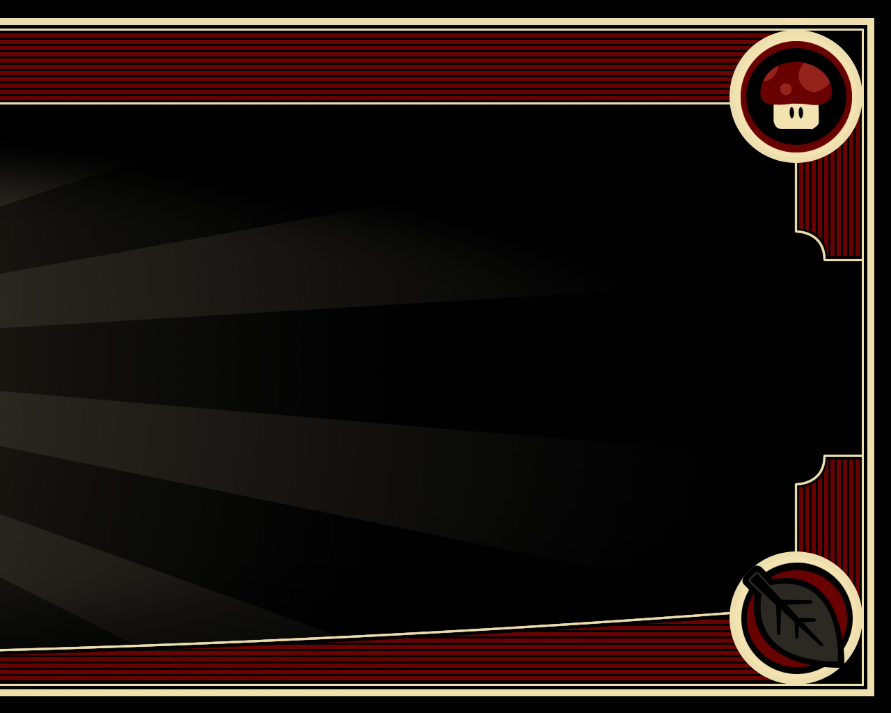 dark red border frame