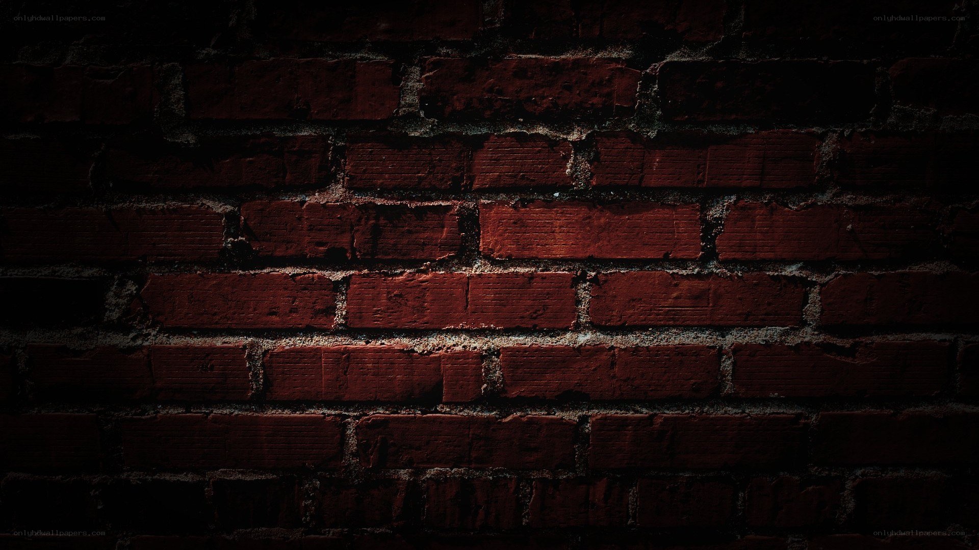 dark red brick wall texture
