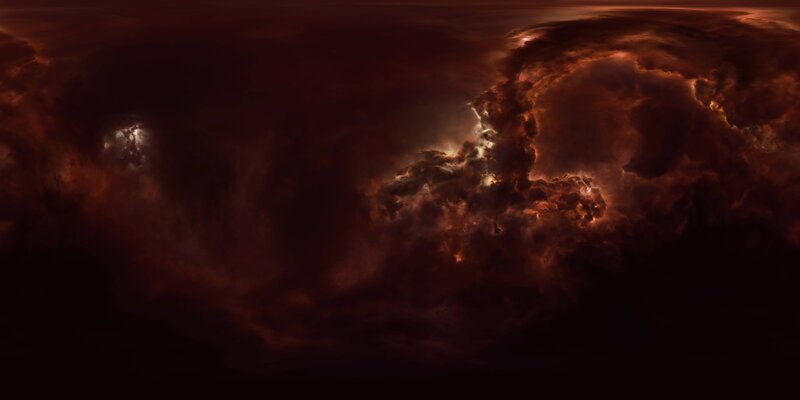 Dark Red Clouds