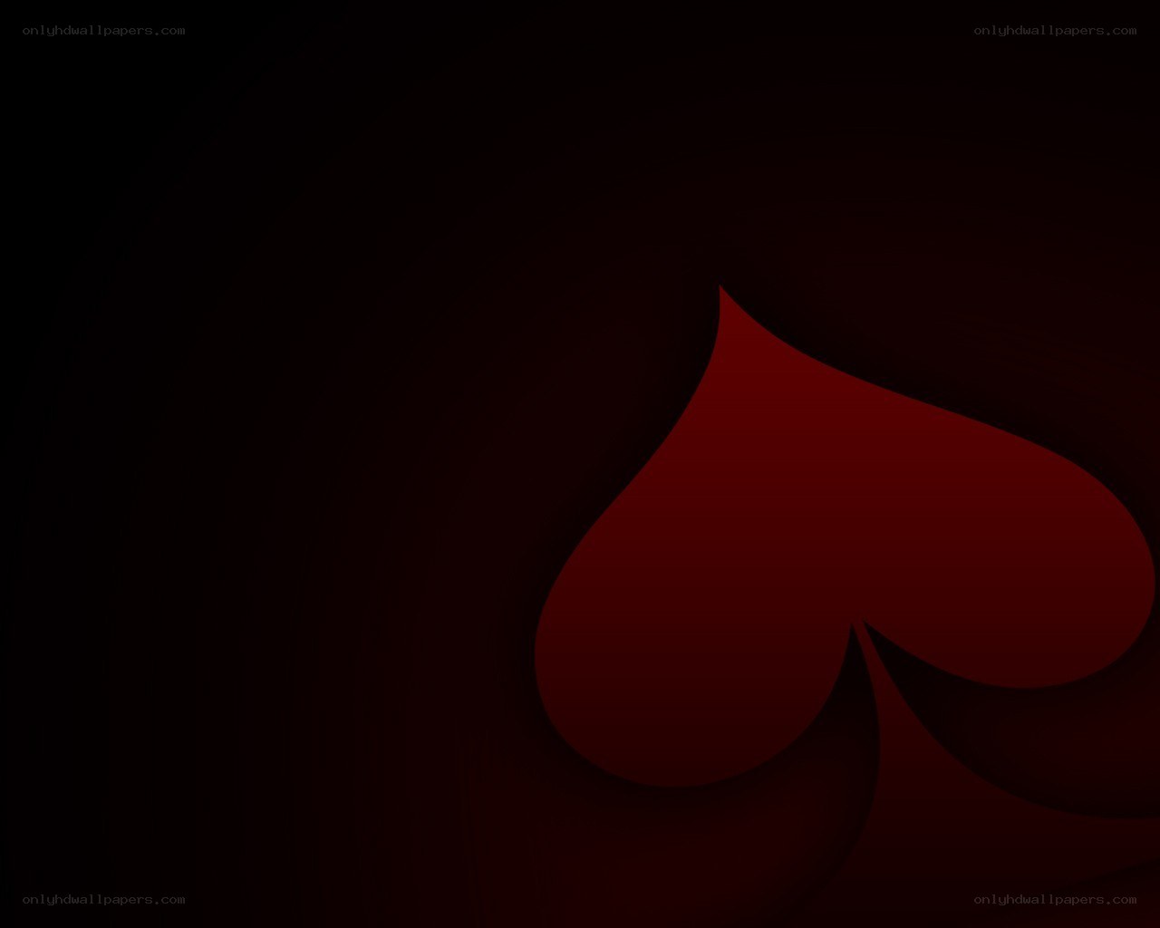 dark red heart symbol