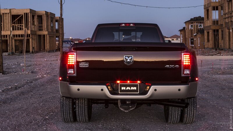 Dark Red Pickup Truck