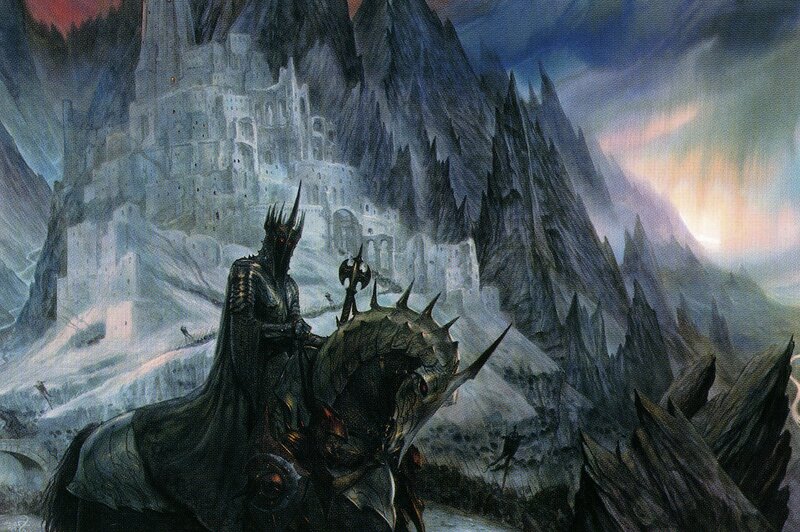Dark Rider on a Horse — Black