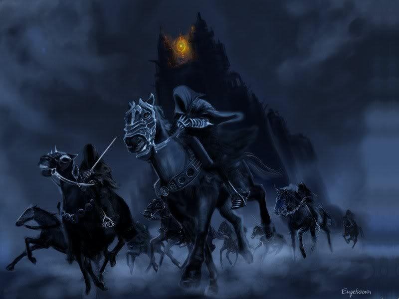 Dark Riders on Horses