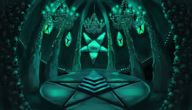 dark ritual chamber