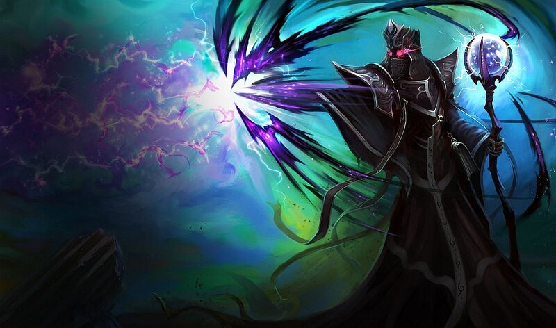 Dark Robed Figure — Black, Dramatic, Digital Art