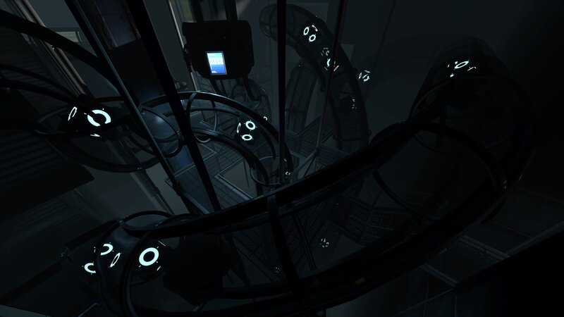 dark sci-fi mechanical structure