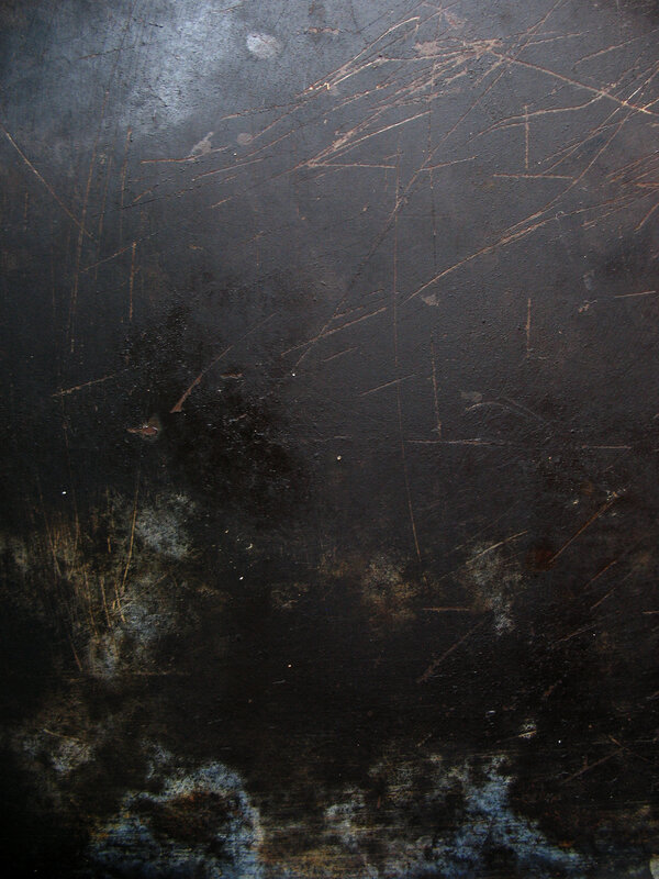 Dark Scratched Surface — Black, Gritty, Photograph