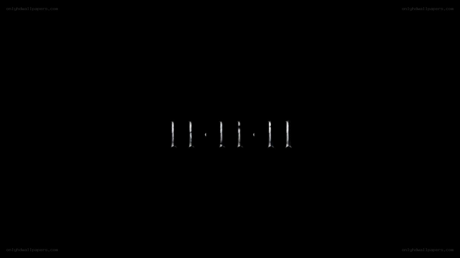 dark screen with vertical lines