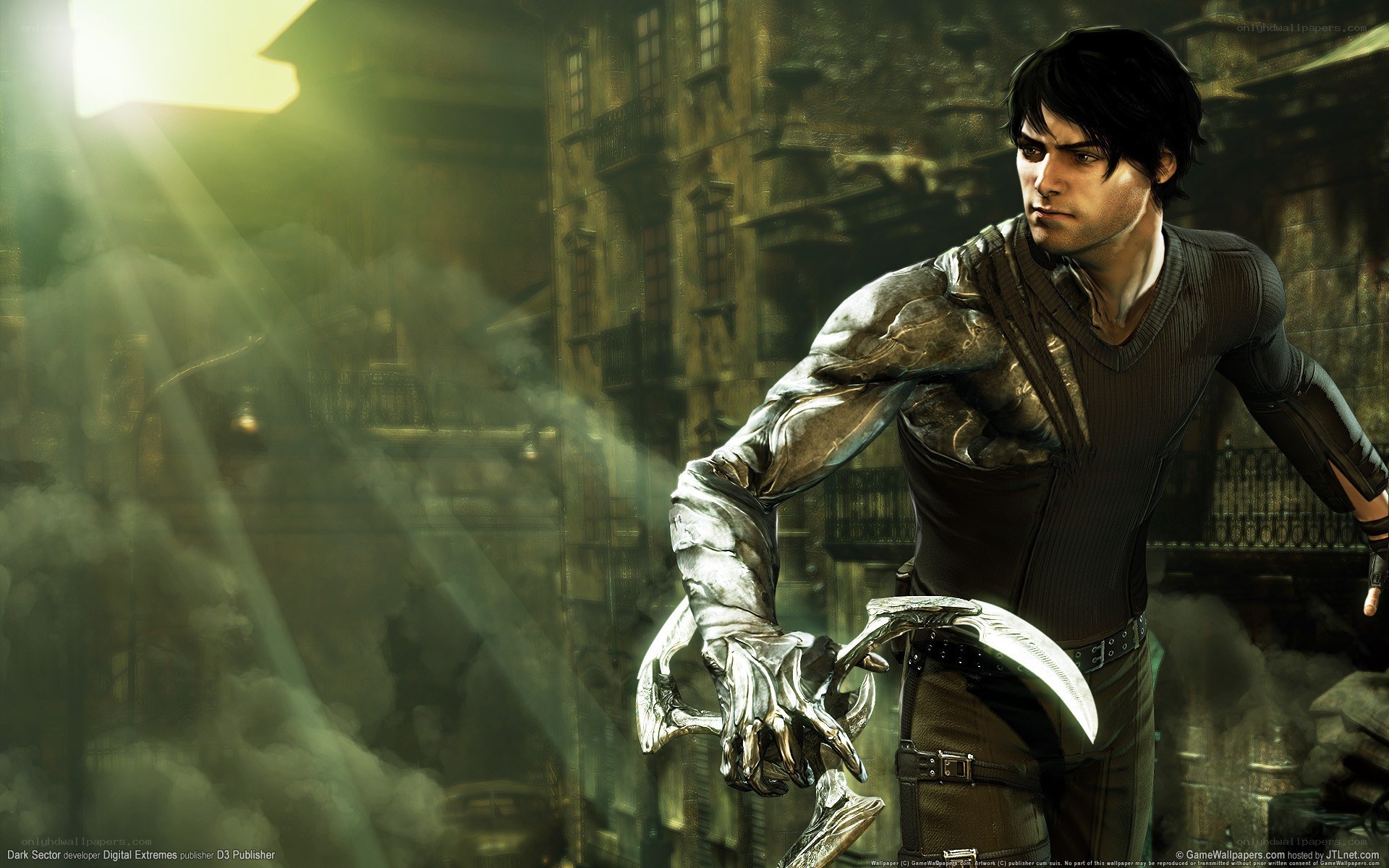 Dark Sector character in urban setting