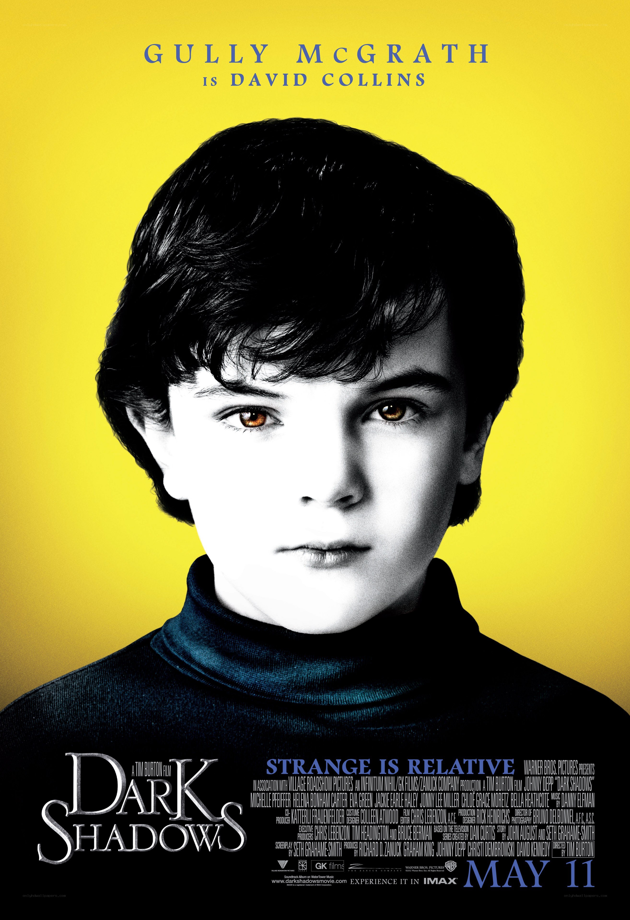Dark Shadows movie poster