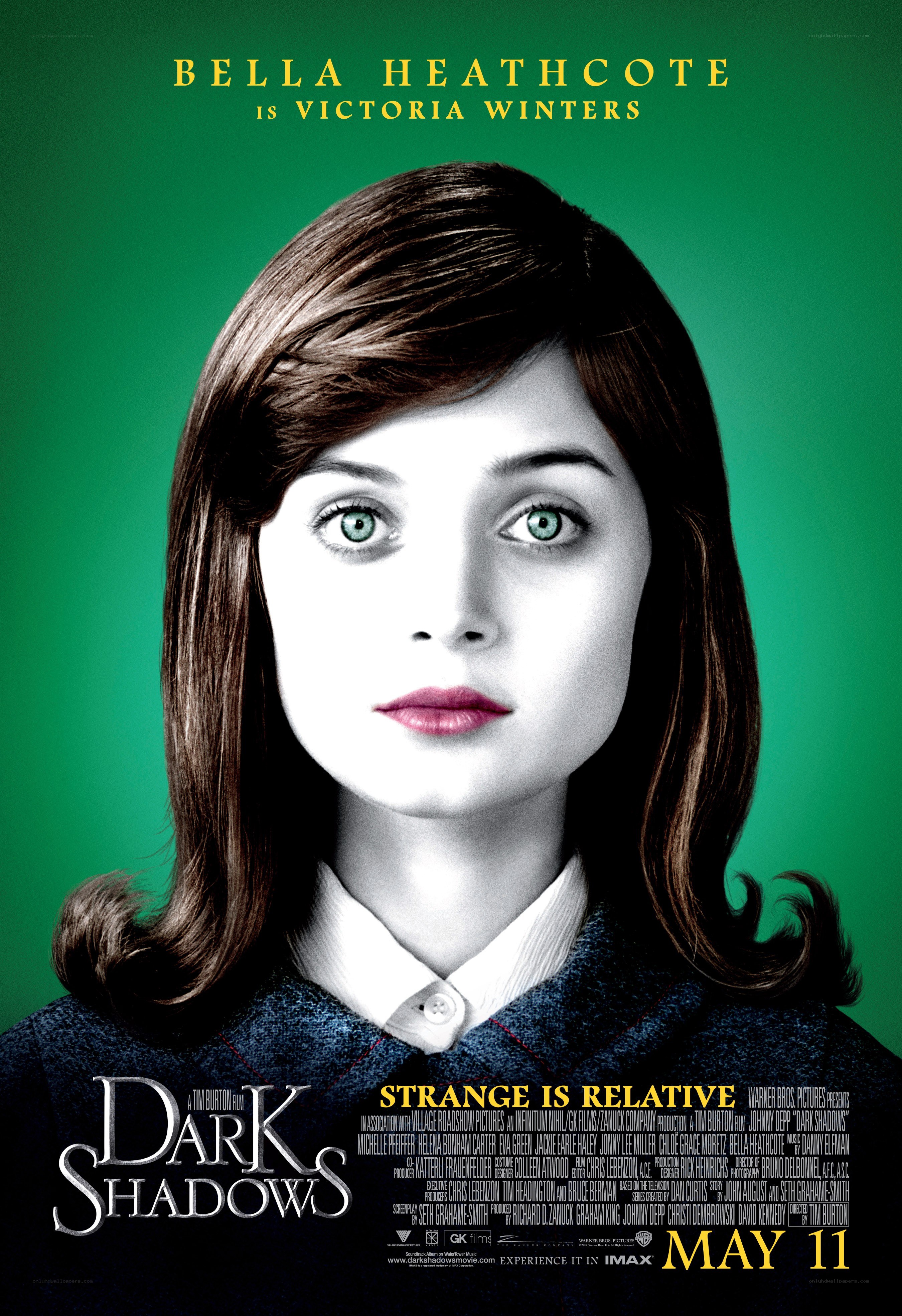 Dark Shadows movie poster