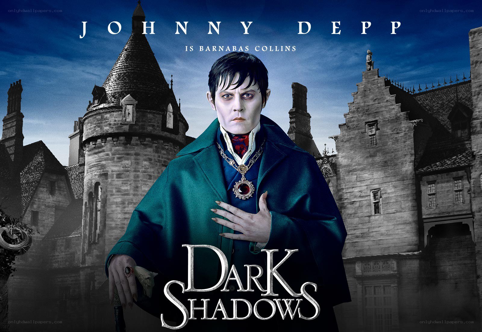 Dark Shadows movie poster