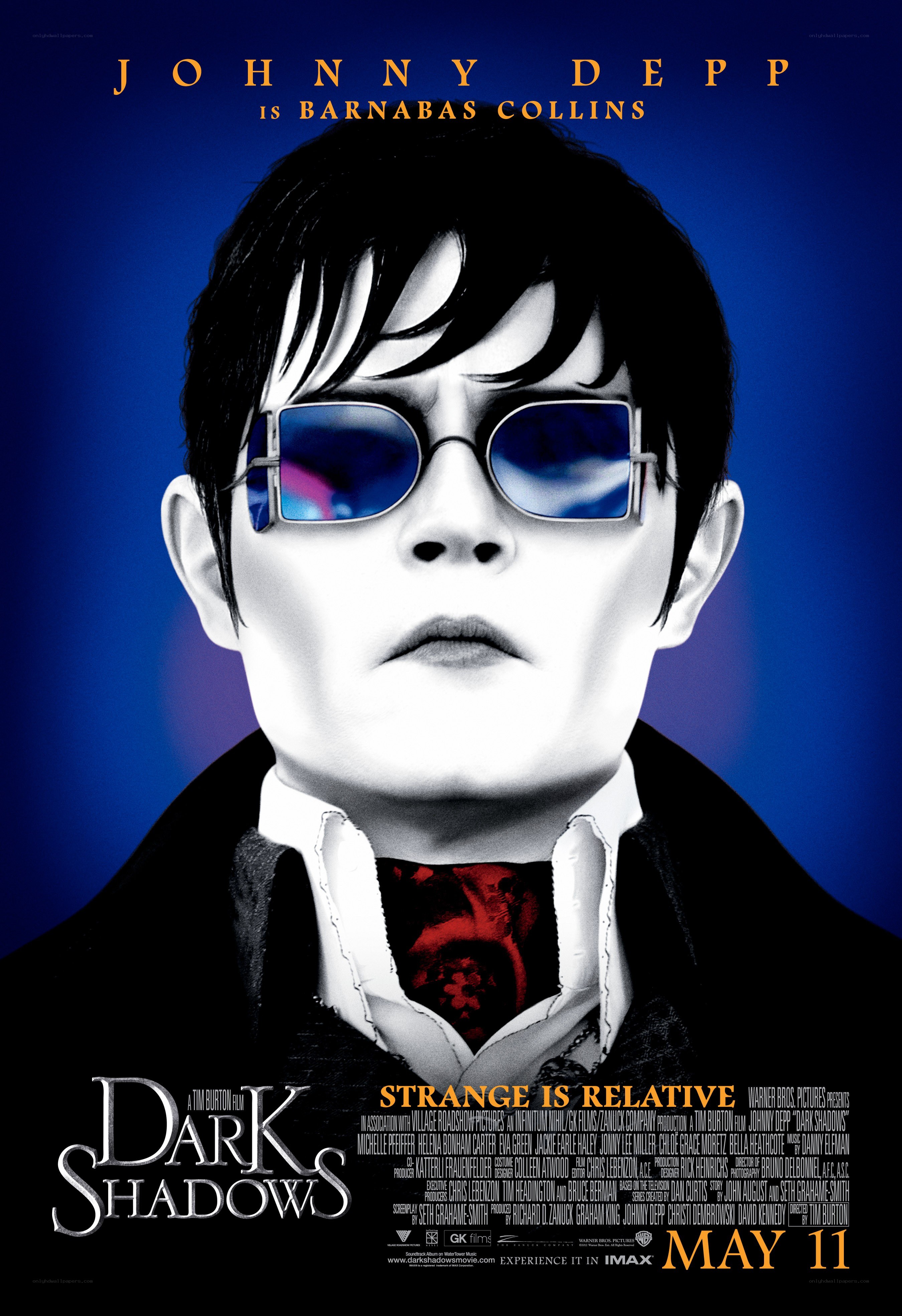 Dark Shadows movie poster