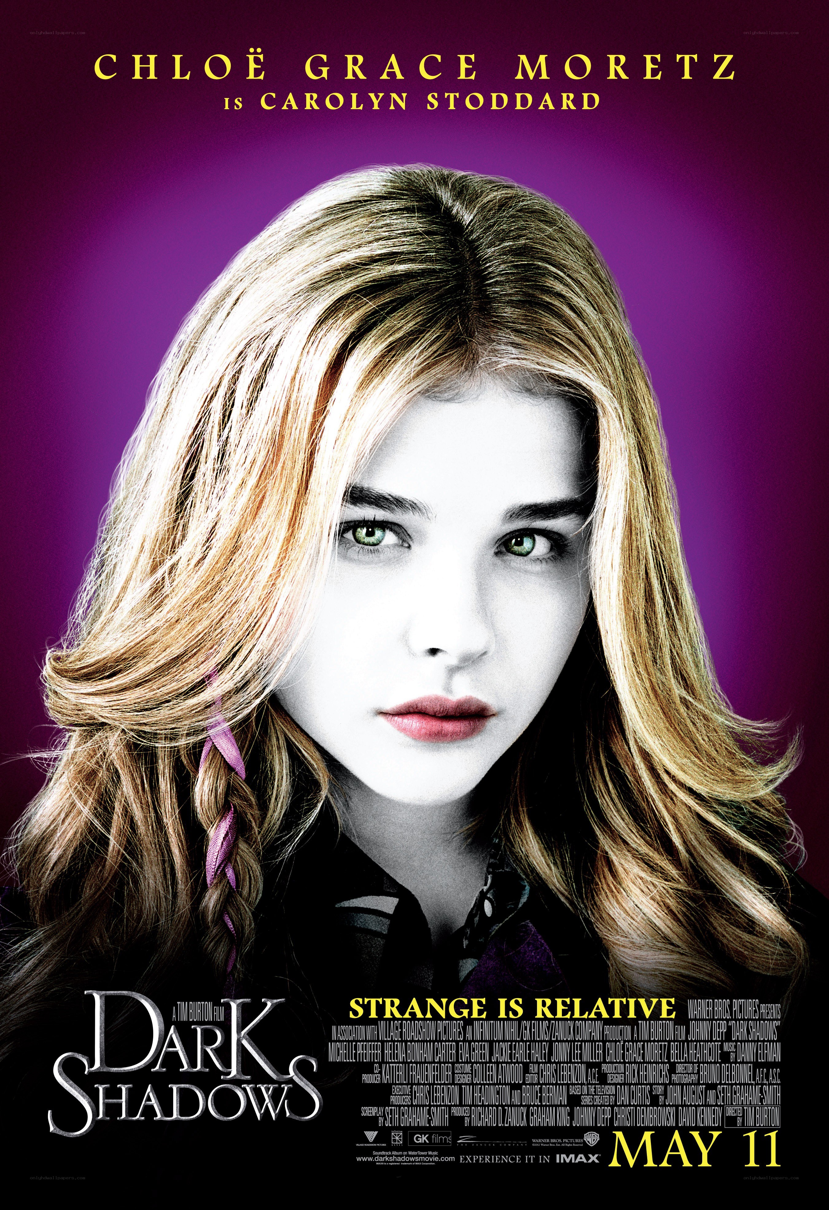Dark Shadows movie poster