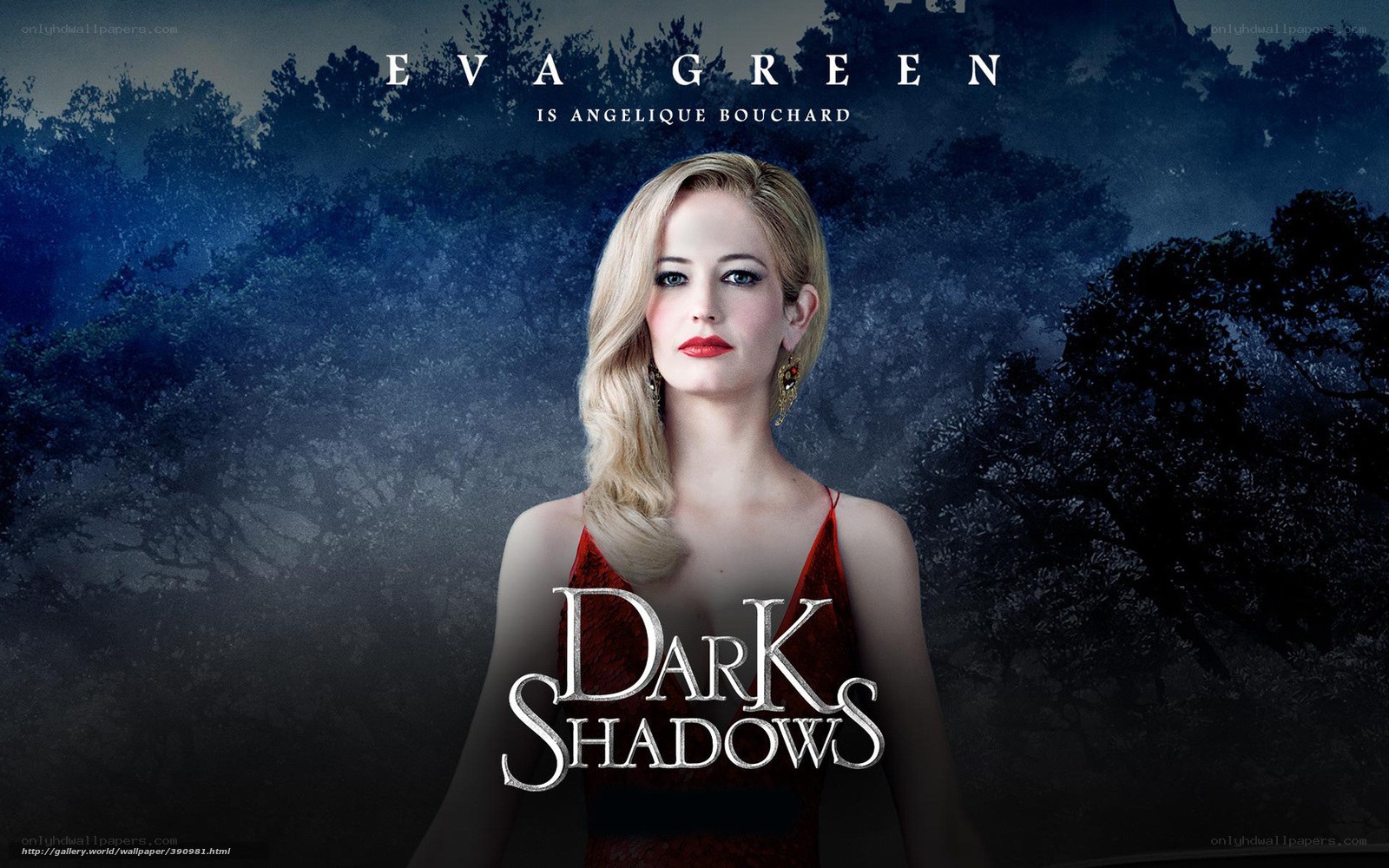Dark Shadows movie poster