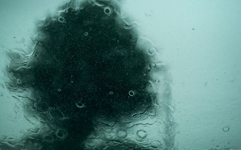 Dark Shape under Water