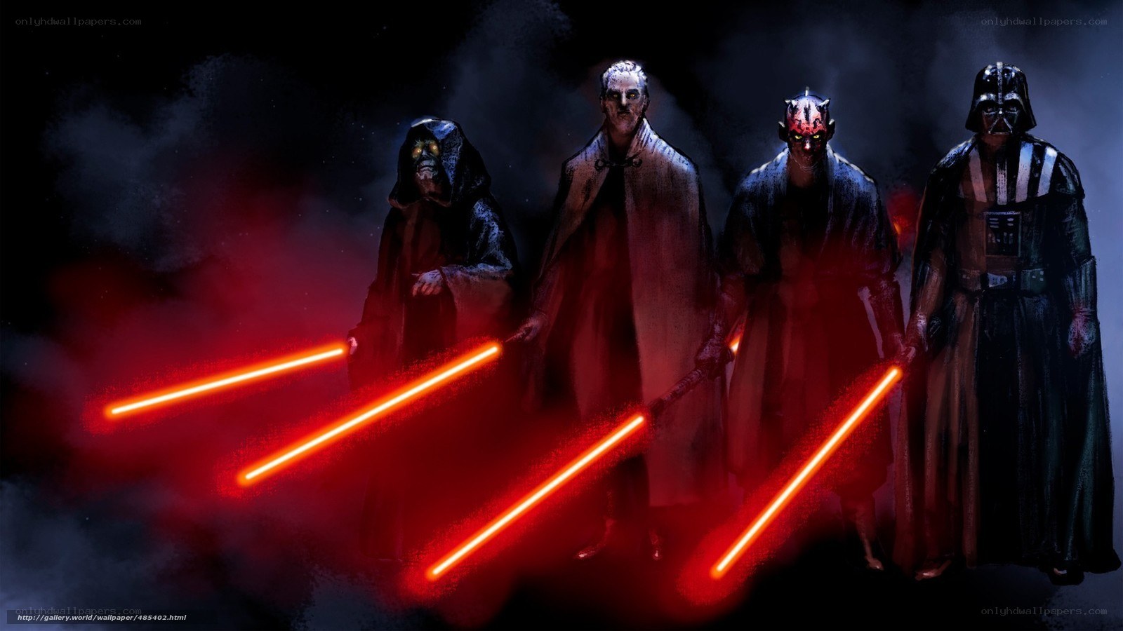 Dark side of the force