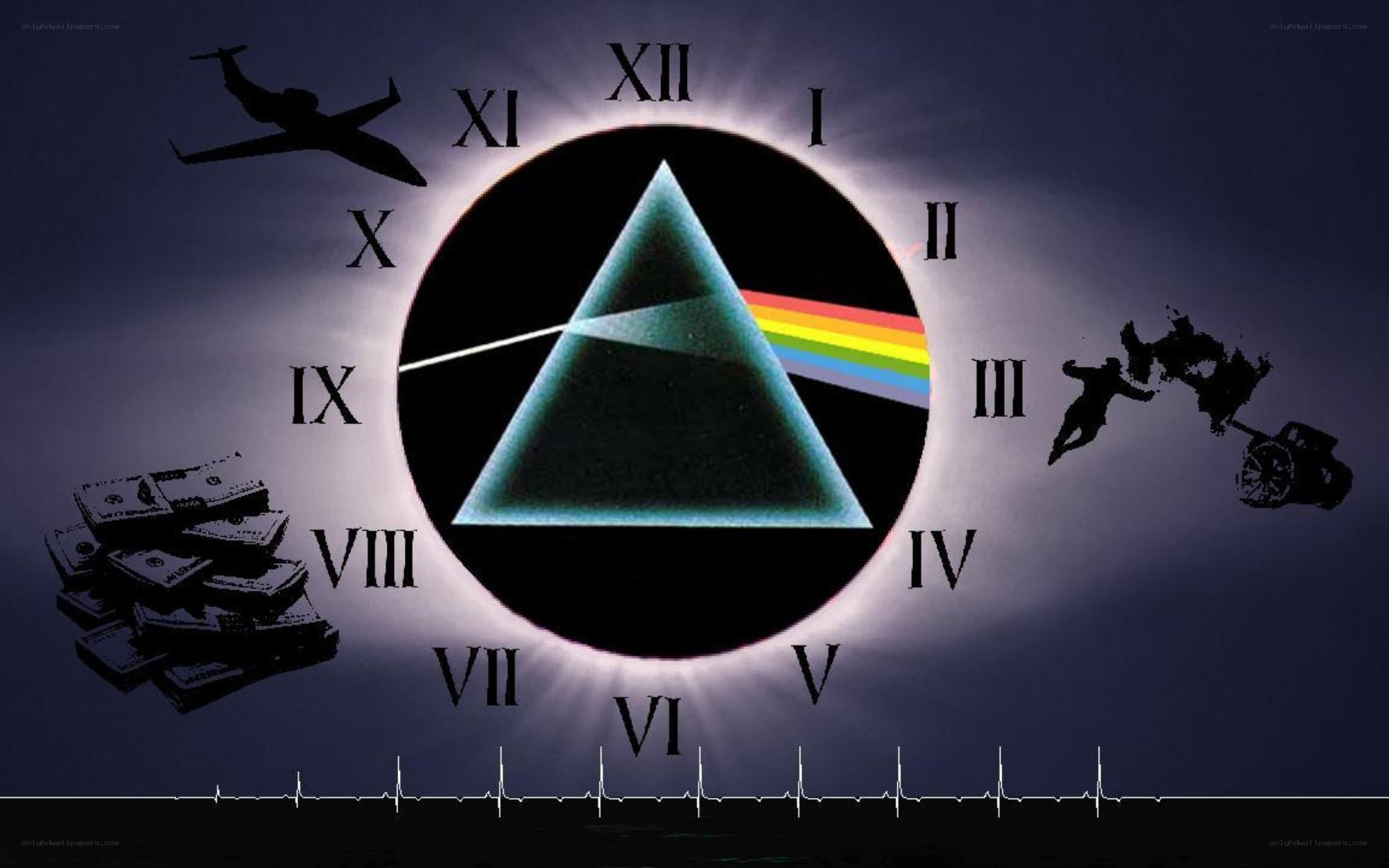 Dark Side of the Moon clock