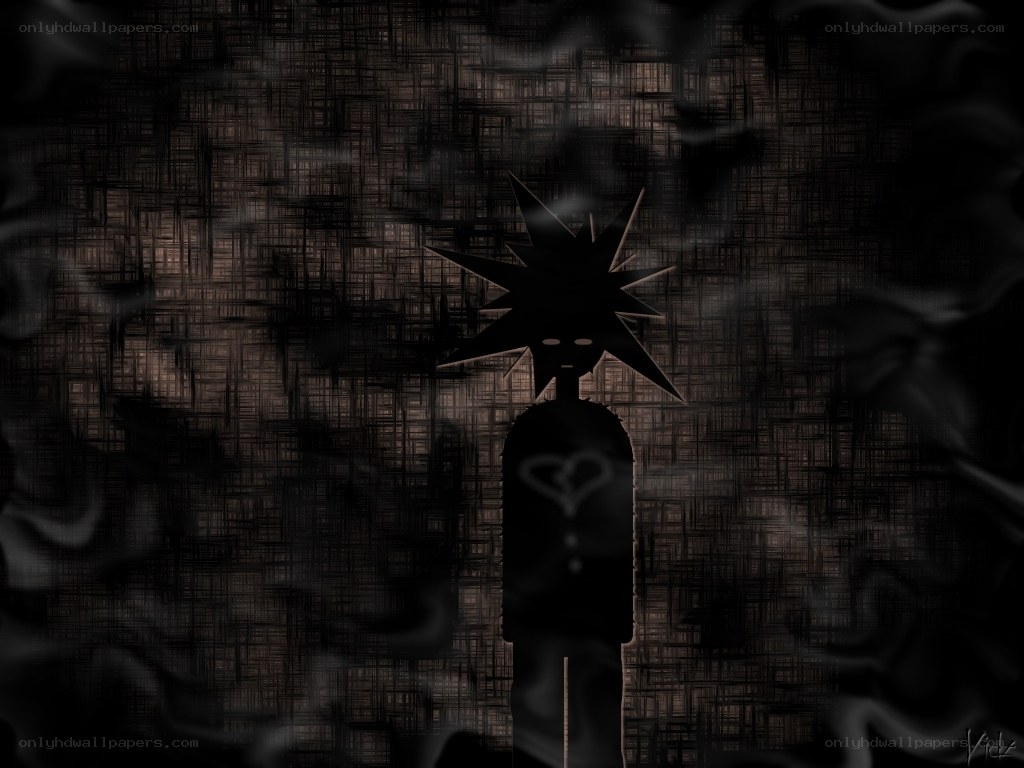 dark silhouette figure