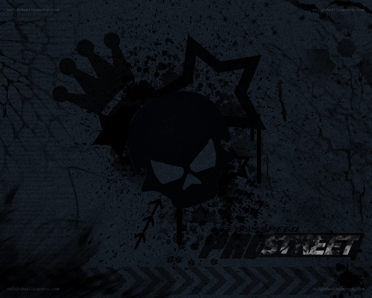 dark skull and crown logo