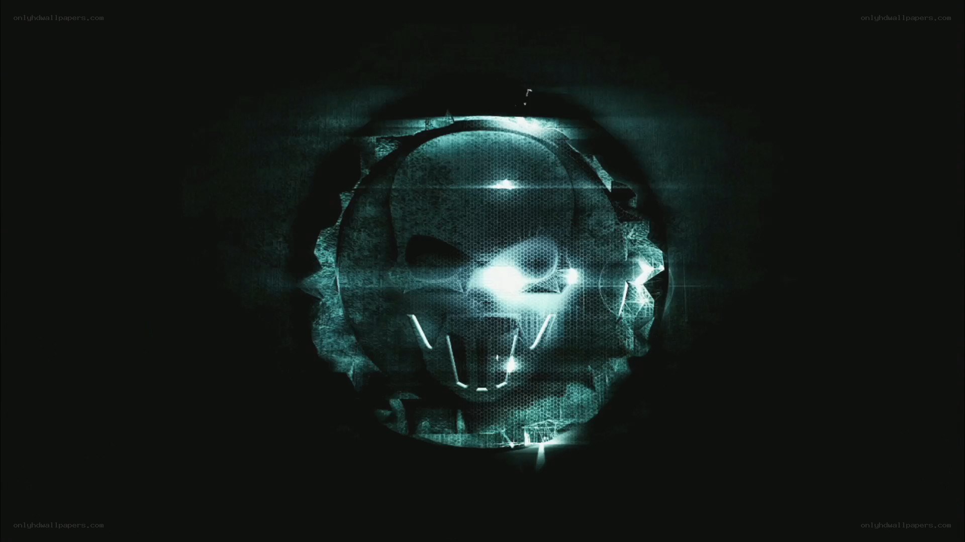 dark skull emblem