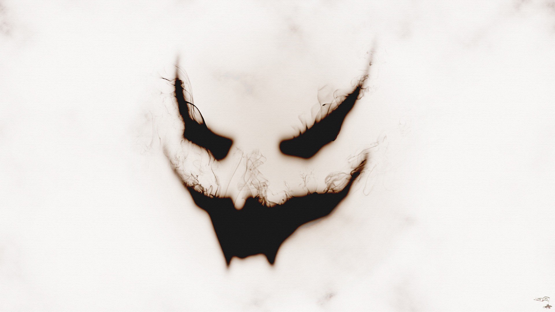 dark skull logo design