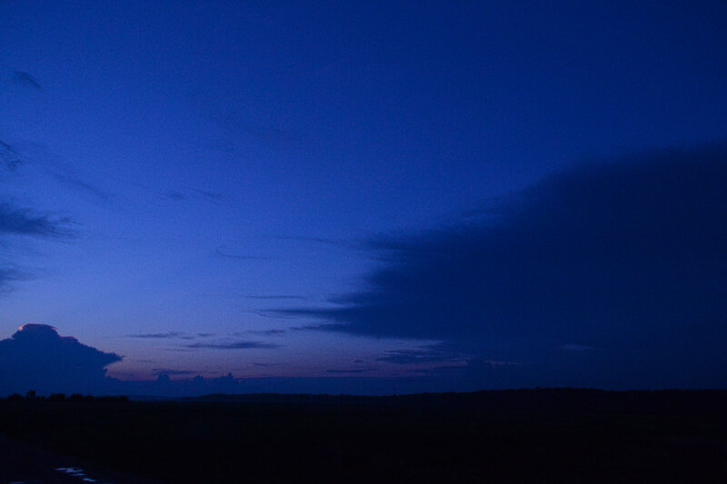 Dark Sky at Dusk — Blue