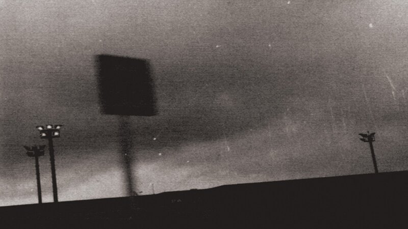 dark sky with streetlights