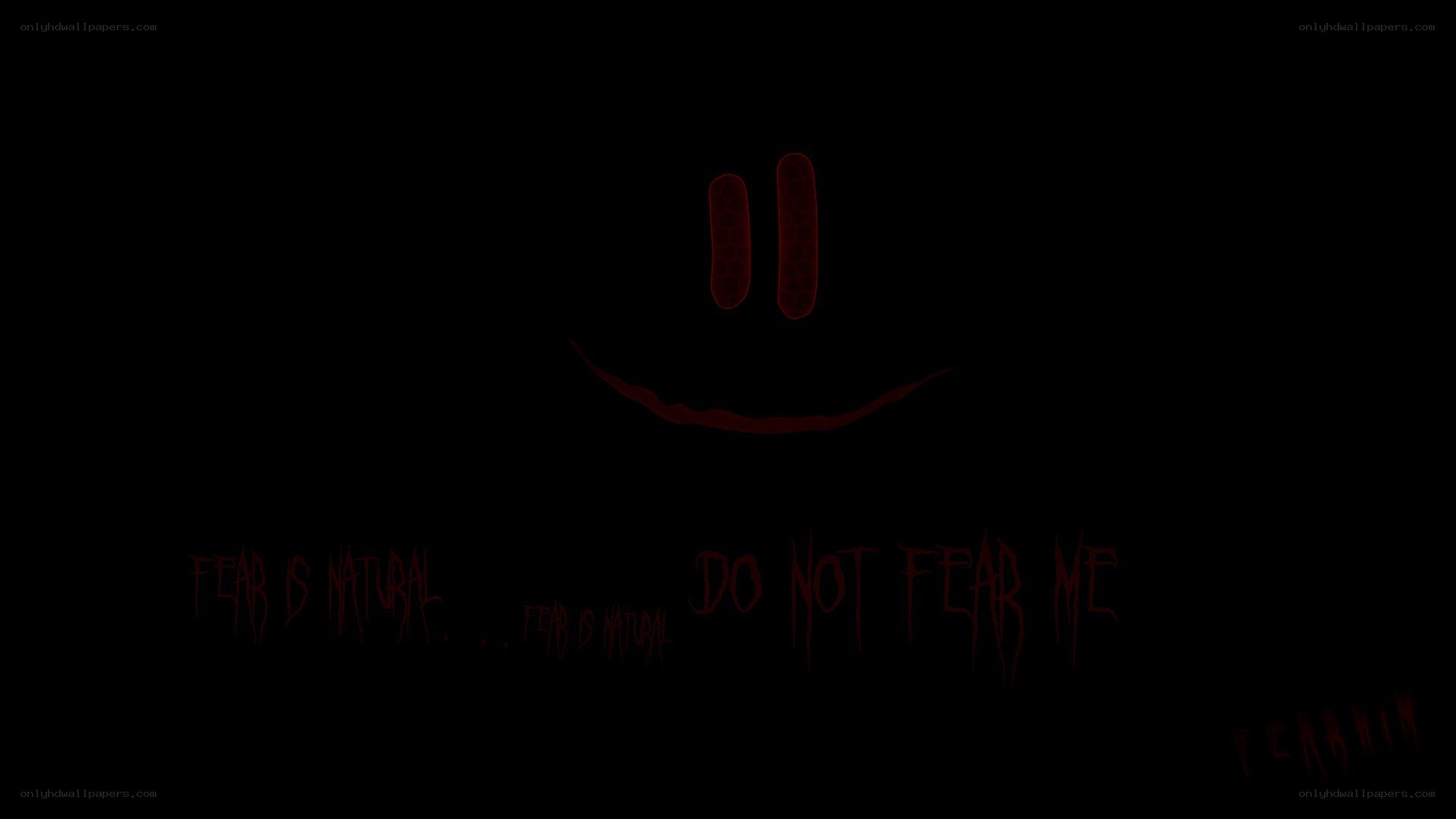 dark smiley face image