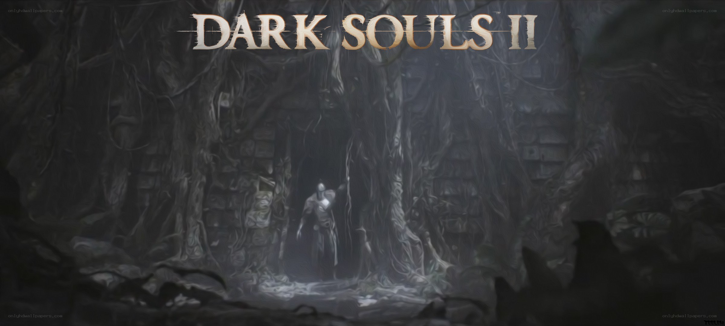 Dark Souls II title screen