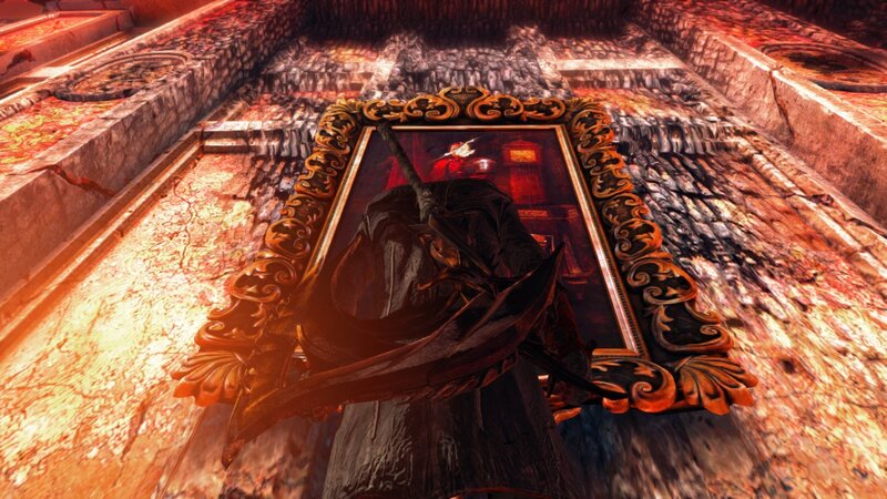 Dark Souls III painting scene